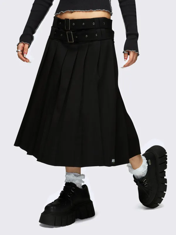 Thalia Midi Skirt sold by Minga London