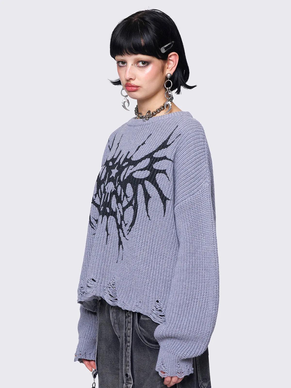 Dark Essence Sweater sold by Minga London product image thumbnail 4