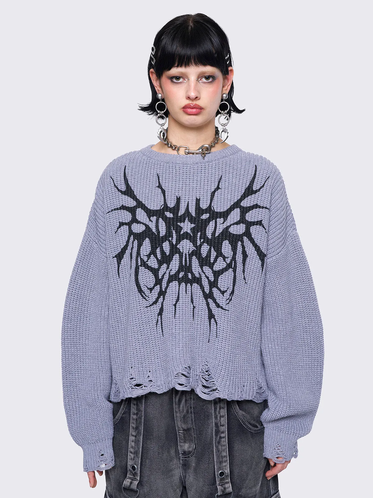 Dark Essence Sweater sold by Minga London