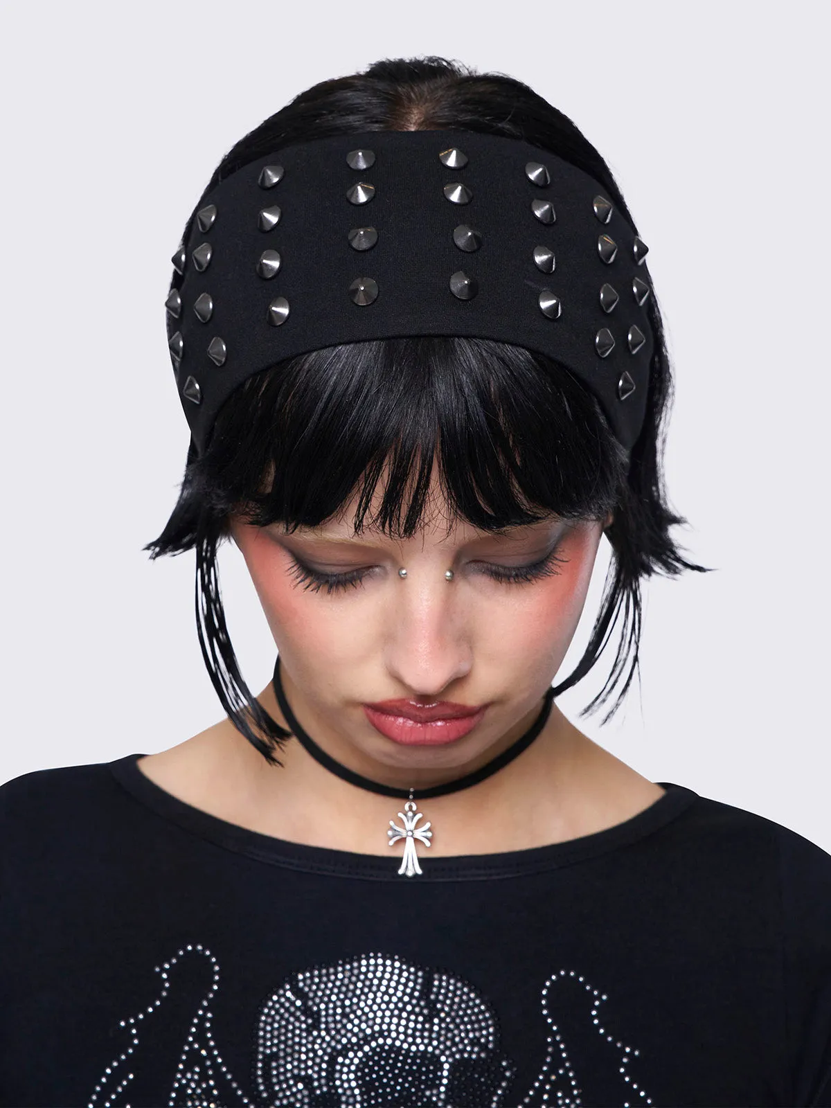Hex Spiked Headband sold by Minga London product image thumbnail 3