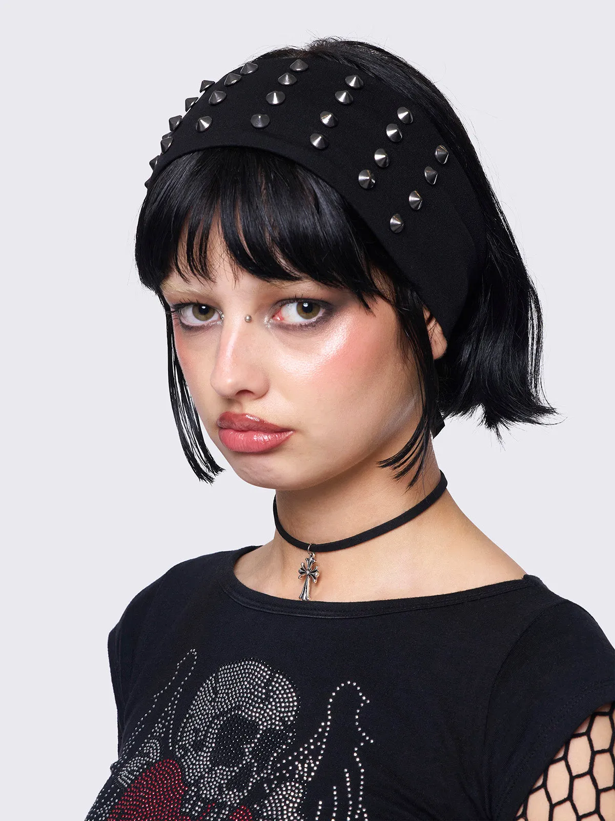 Hex Spiked Headband sold by Minga London product image thumbnail 2