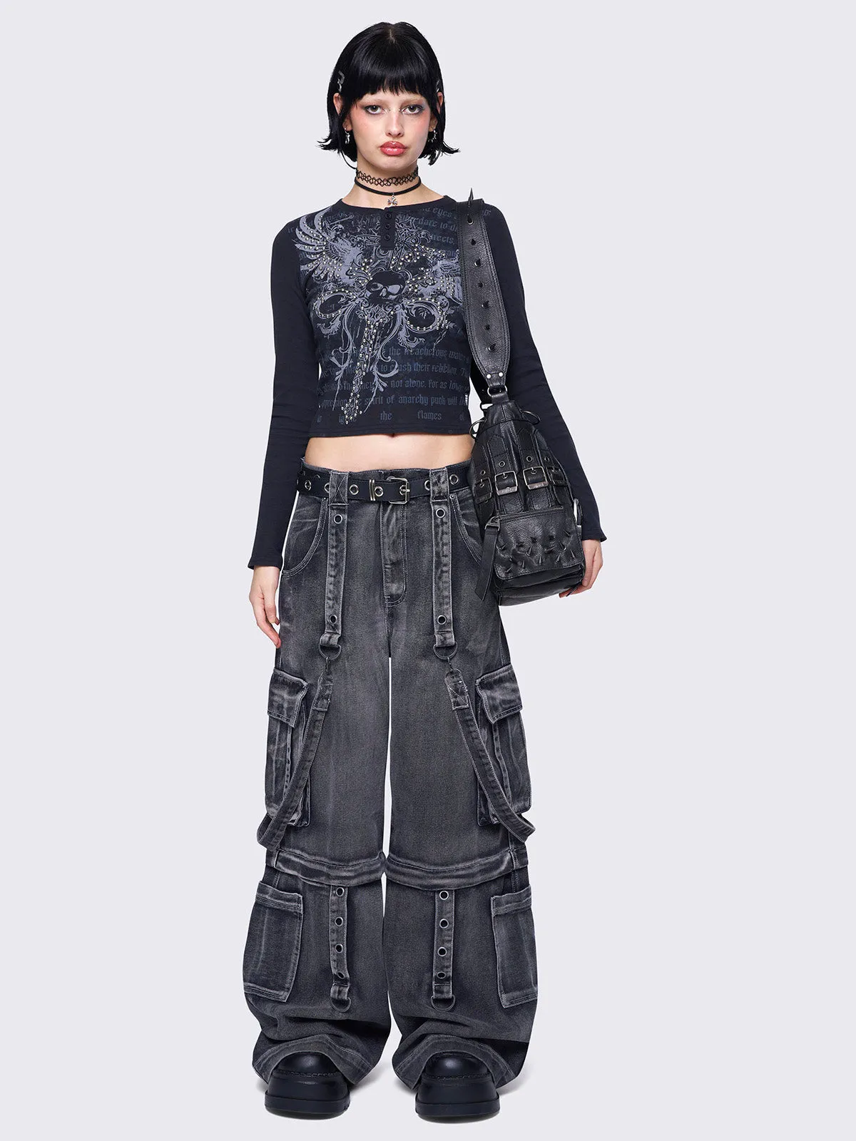 Winged Darkness Top sold by Minga London product image thumbnail 2