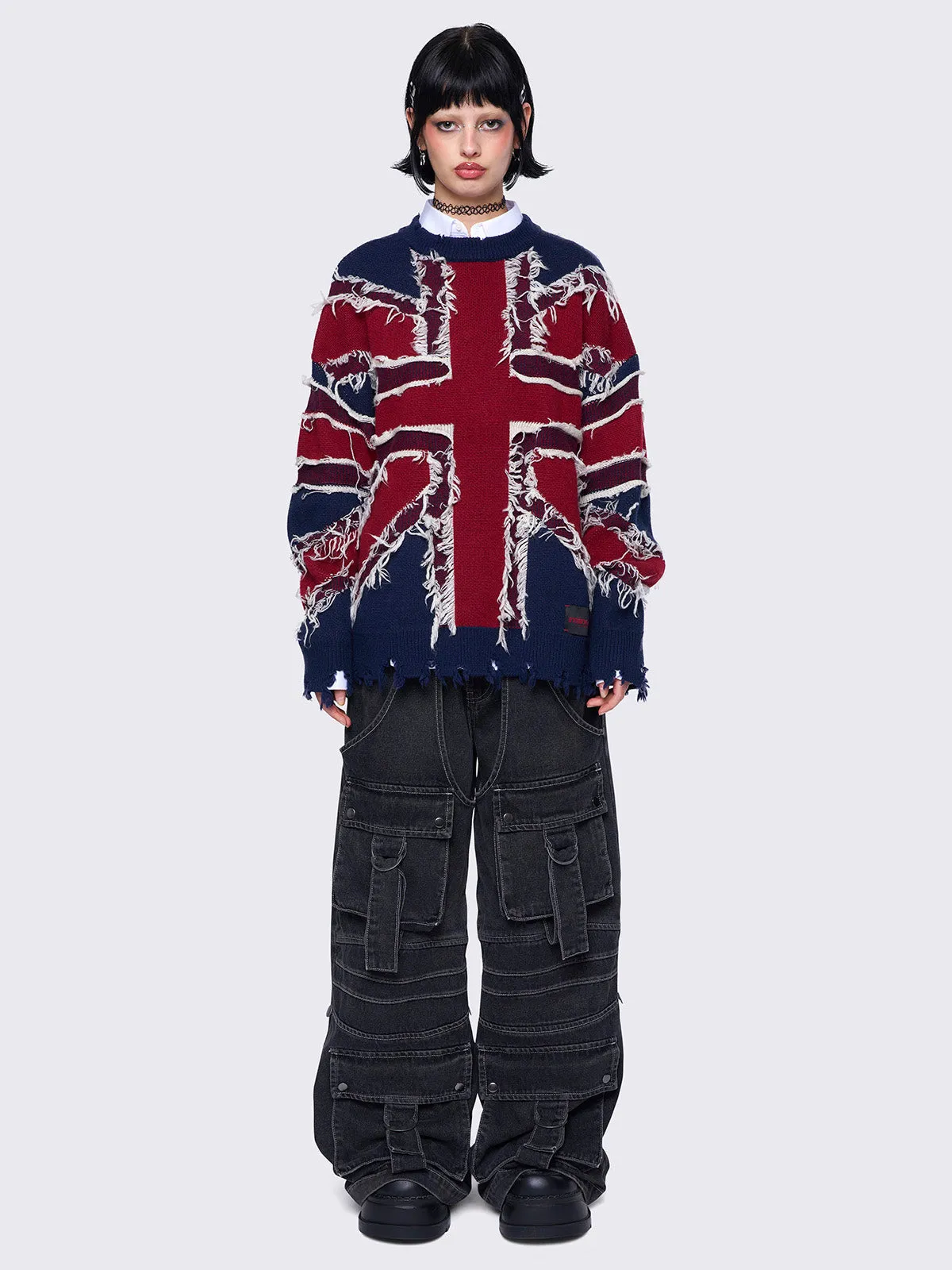 Union Jack Sweater sold by Minga London product image thumbnail 2