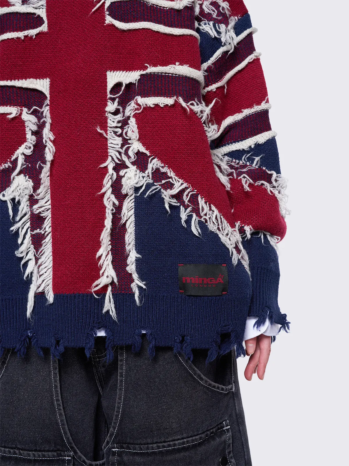 Union Jack Sweater sold by Minga London product image thumbnail 3
