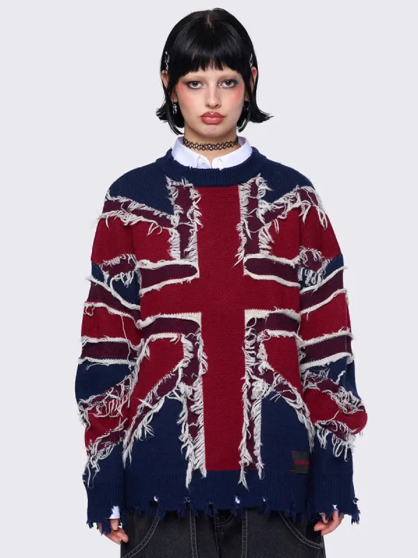 Union Jack Sweater sold by Minga London