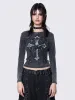 Skullbound Washed Top sold by Minga London