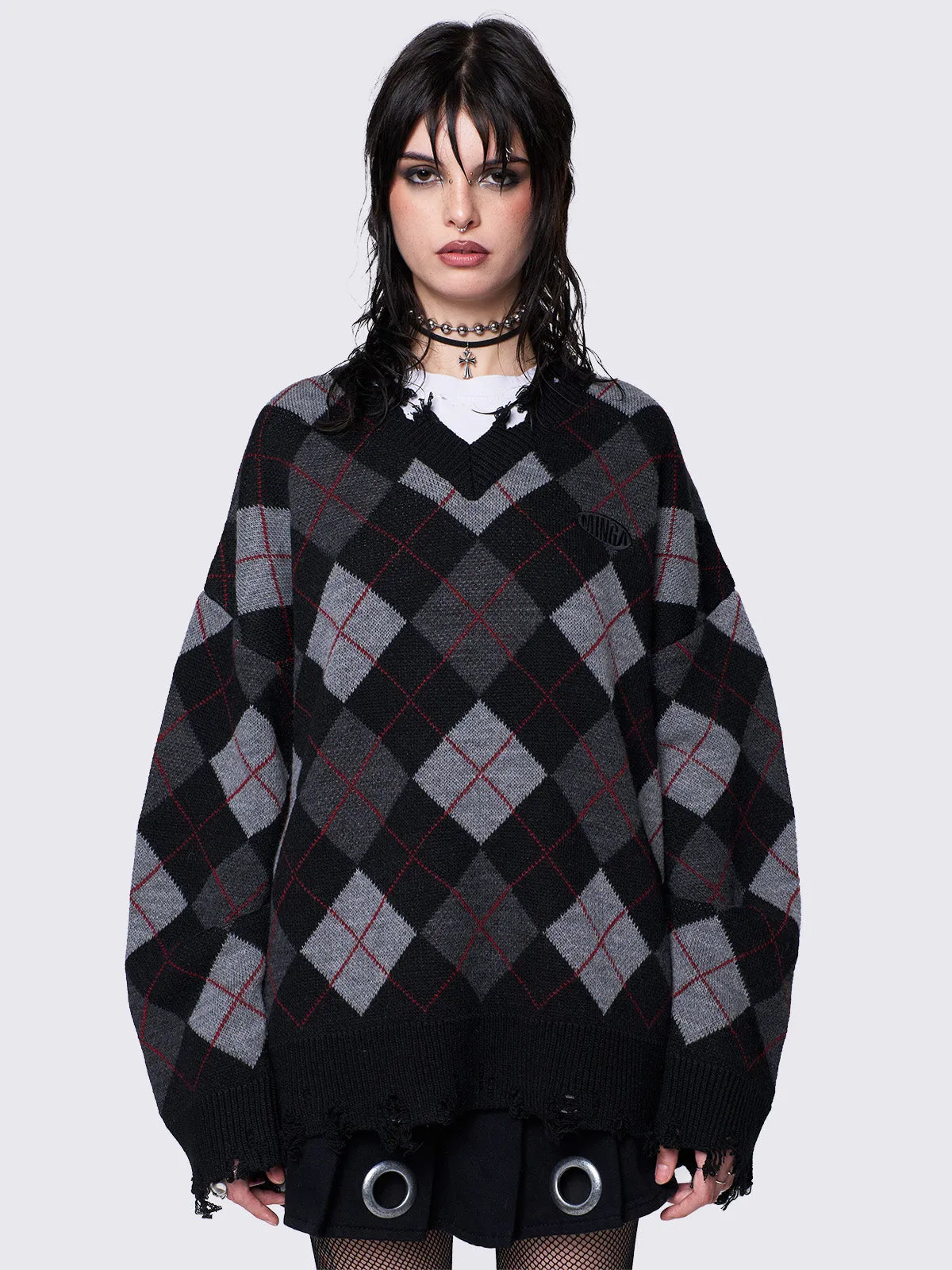 Frank Argyle Sweater sold by Minga London