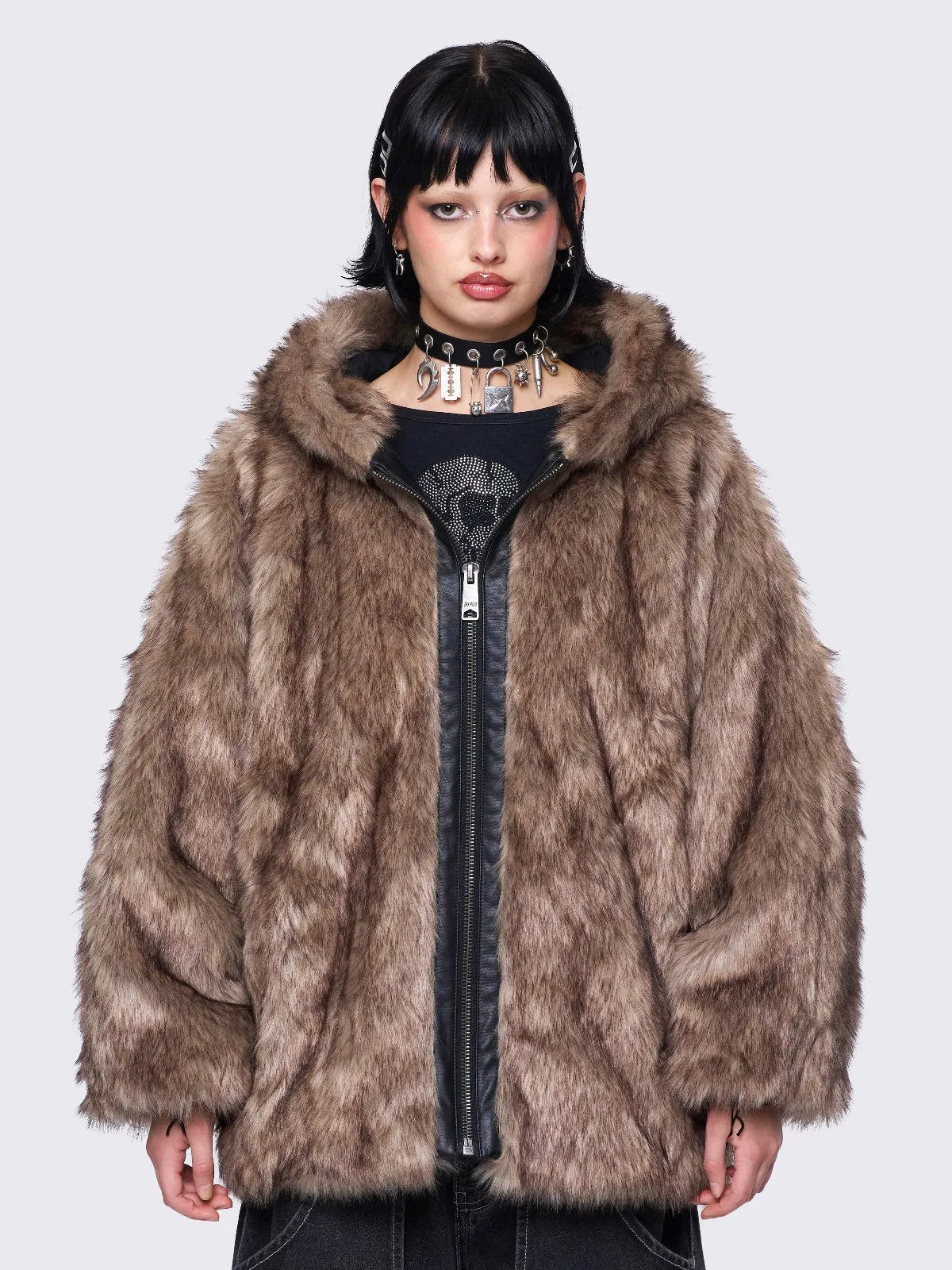 Arctik Faux Fur Jacket sold by Minga London