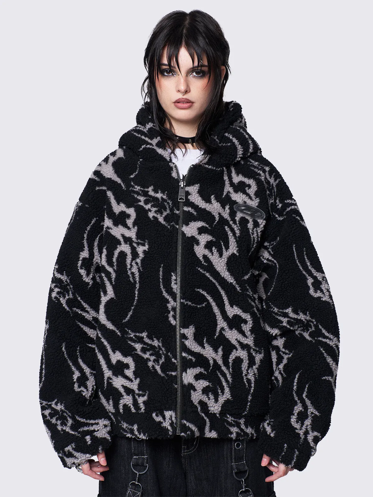 Rough Laugh FLEECE JACKET 完売品 M Rough Laugh FLEECE JACKET 完売品 M Cutter & Buck Men's
