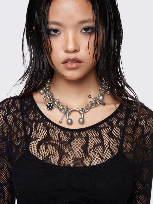 Harsh Charm Necklace sold by Minga London