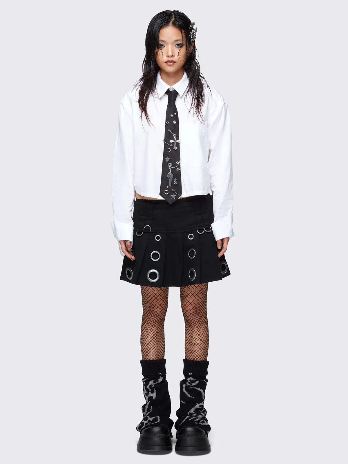 Pierced Out Tie sold by Minga London product image thumbnail 2