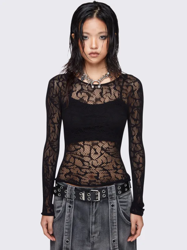 Sigilism Fishnet Top sold by Minga London