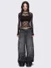 Starburst Black Baggy Jeans sold by Minga London