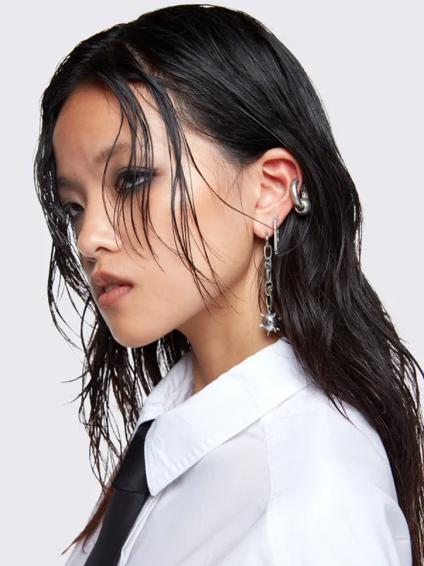 Spiked Arsenal Earring Set sold by Minga London