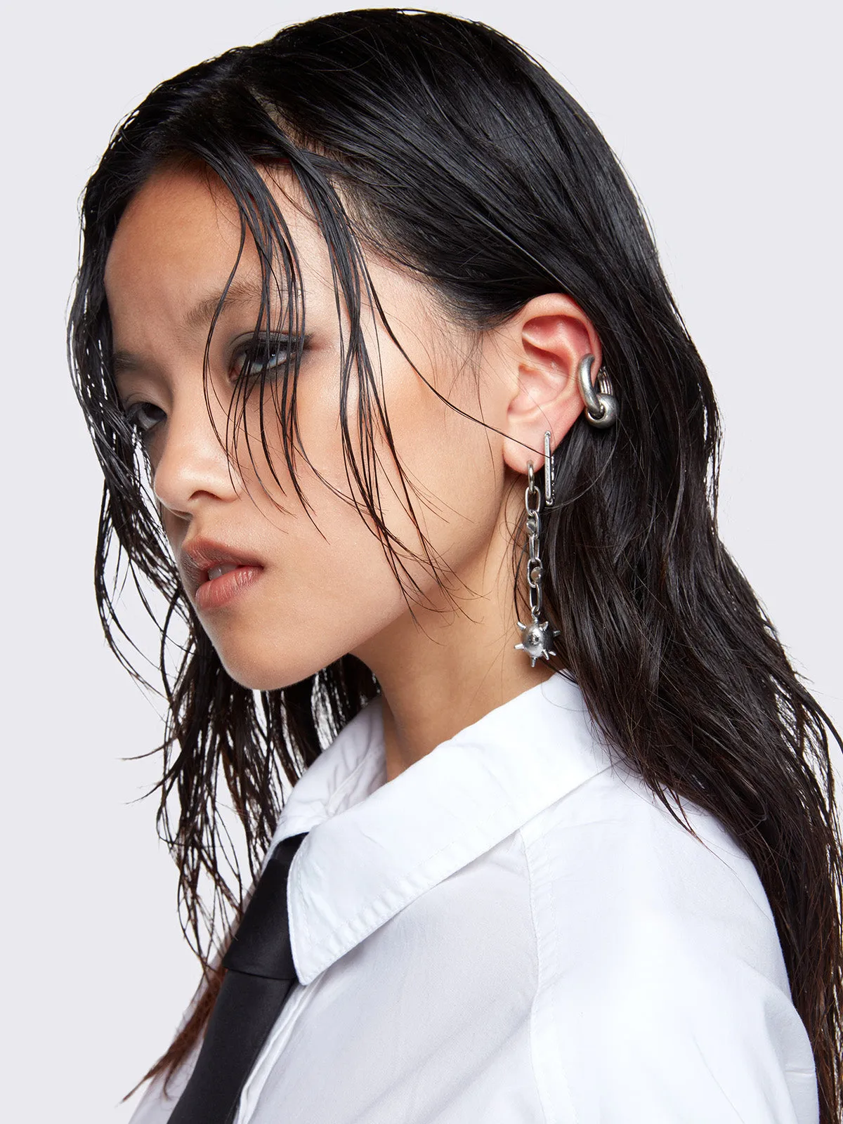 Spiked Arsenal Earring Set sold by Minga London