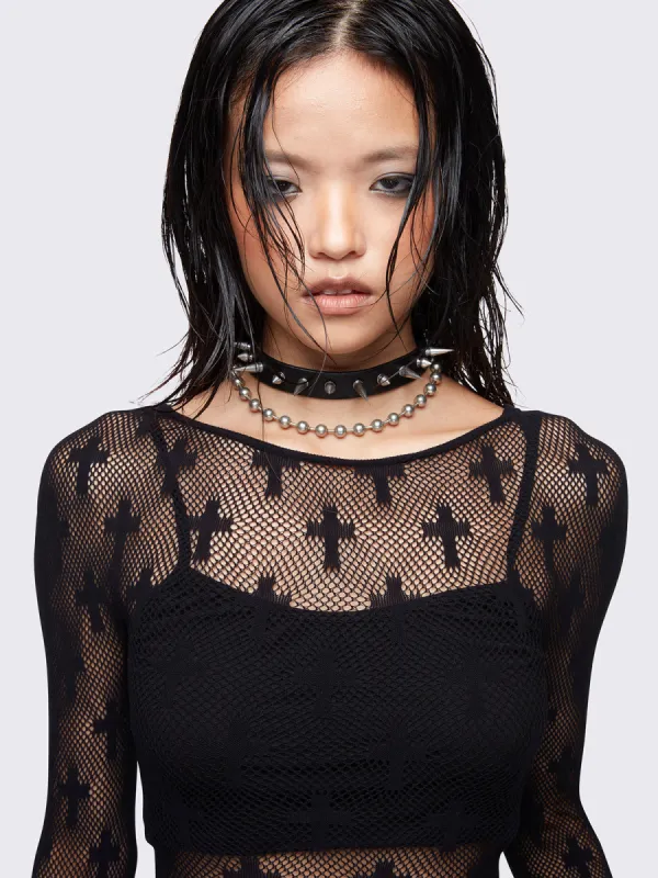 Be Careful Choker Set sold by Minga London