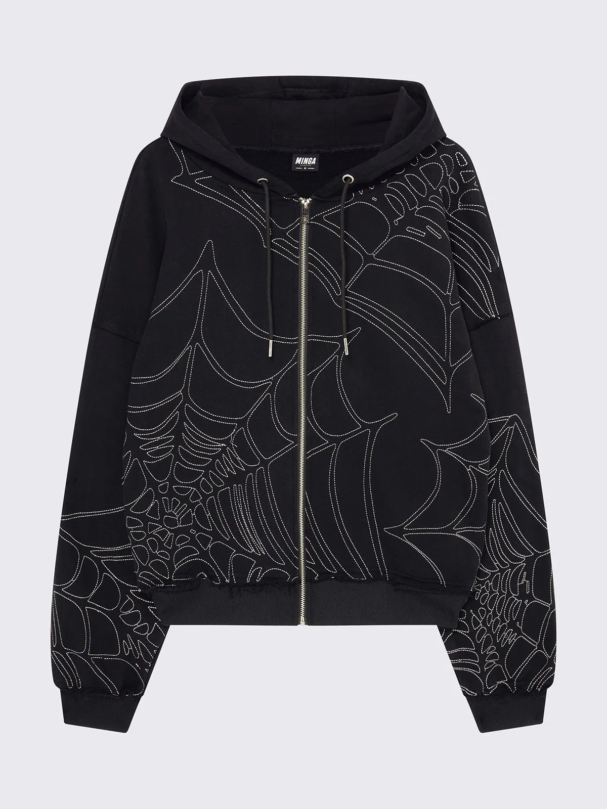 Arachnid Zip Up Hoodie sold by Minga London product image thumbnail 5