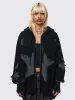 Starshatter Knitted Zip Up Hoodie sold by Minga London
