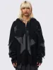 Starshatter Knitted Zip Up Hoodie sold by Minga London