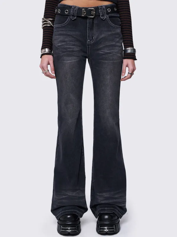Grace Flared Jeans sold by Minga London