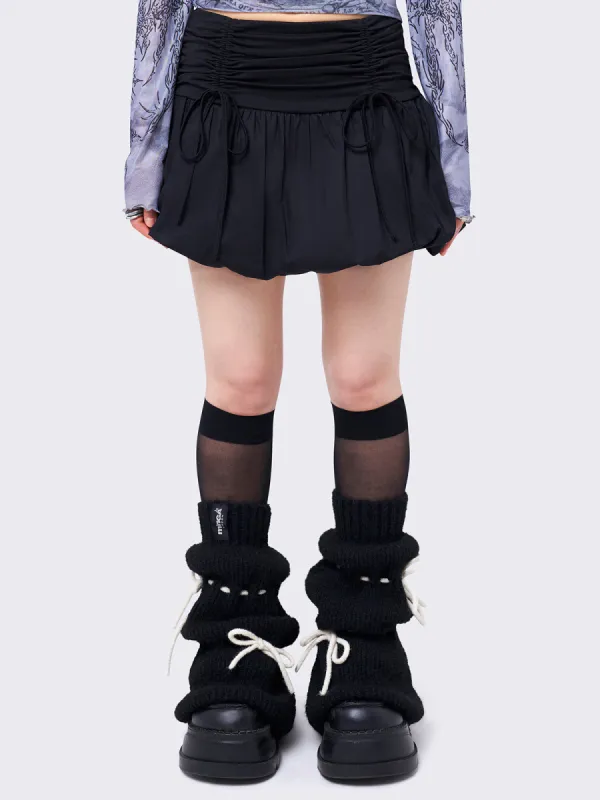 Nina Puffball Mini Skirt sold by Minga London