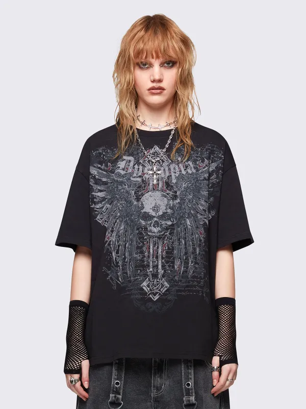 Dystopia Wings T-Shirt sold by Minga London