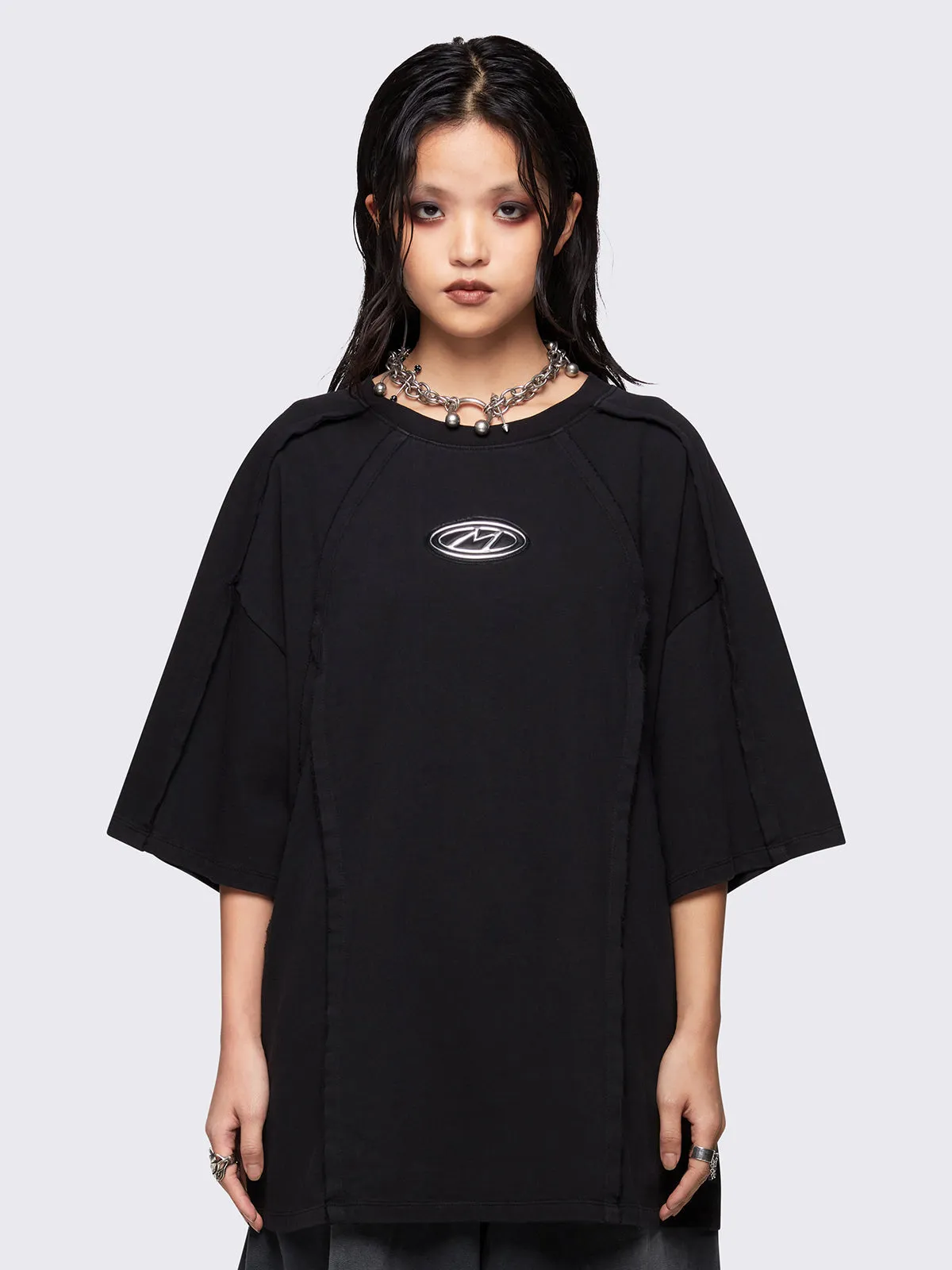 Nox Black T-Shirt sold by Minga London