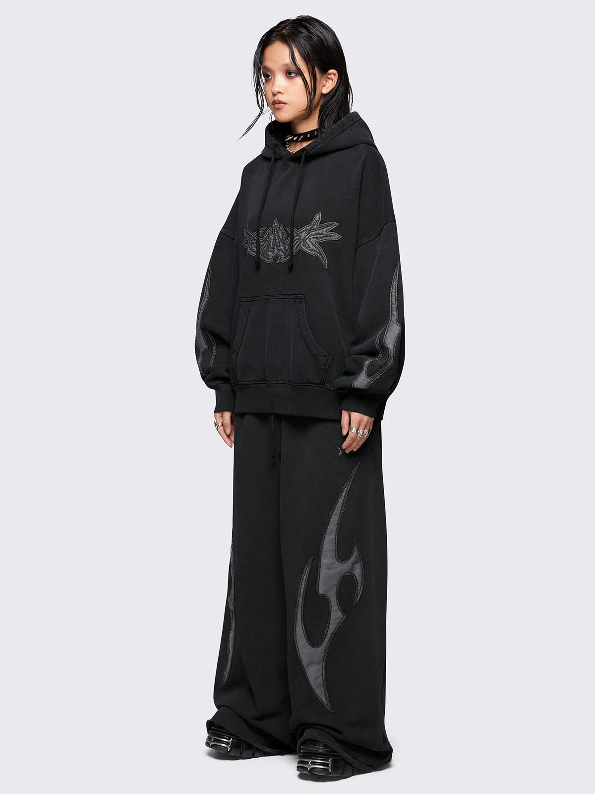 Raw Washed Hoodie sold by Minga London product image thumbnail 5