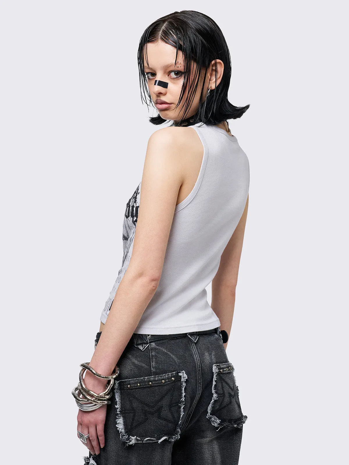 Dystopian Vest Top sold by Minga London product image thumbnail 5