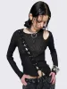 Aryana Black Cut-Out Top sold by Minga London