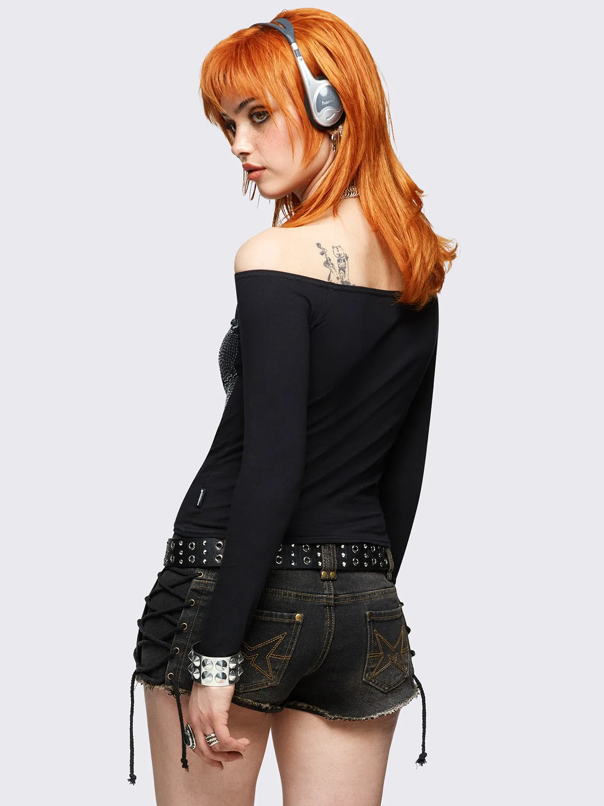 Divine Soul Off-Shoulder Top sold by Minga London product image thumbnail 3