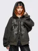Cursed Zip Up Hoodie sold by Minga London