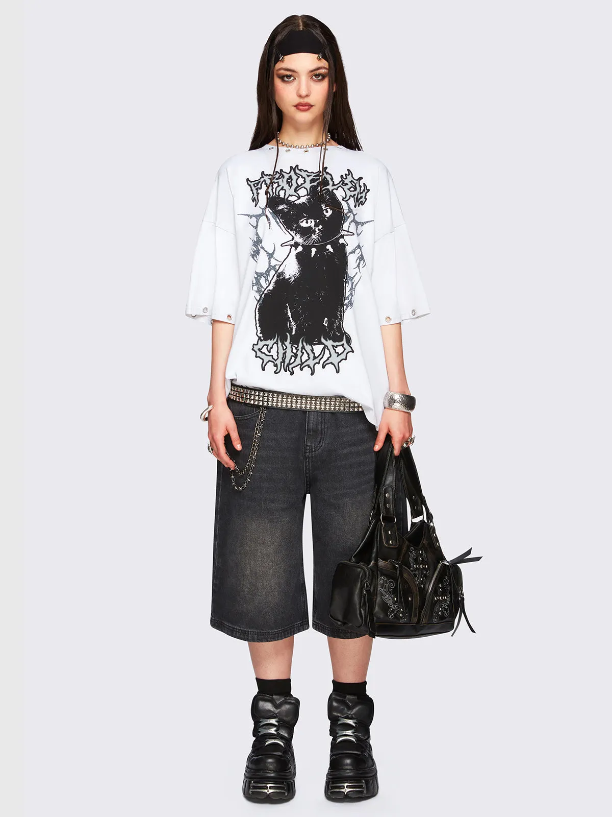 Bad Luck T-shirt sold by Minga London product image thumbnail 2