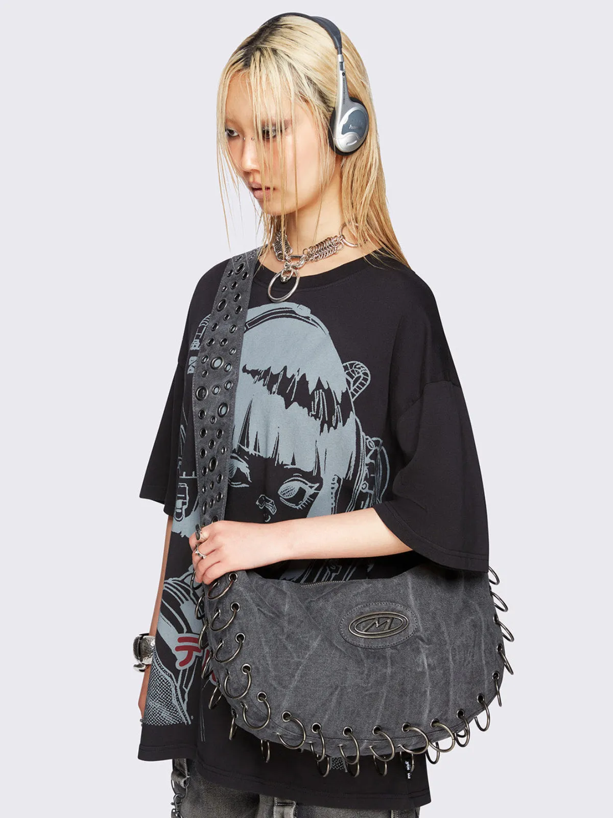 Stereo Crossbody Bag sold by Minga London