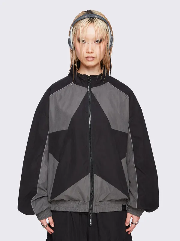 Star Windbreaker Jacket sold by Minga London