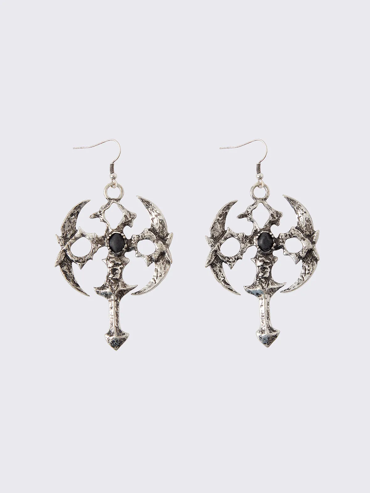 Gothic Cross Earrings sold by Minga London product image thumbnail 3
