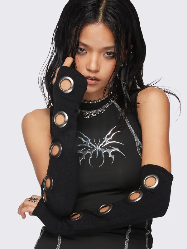 Elektra Arm Warmers sold by Minga London