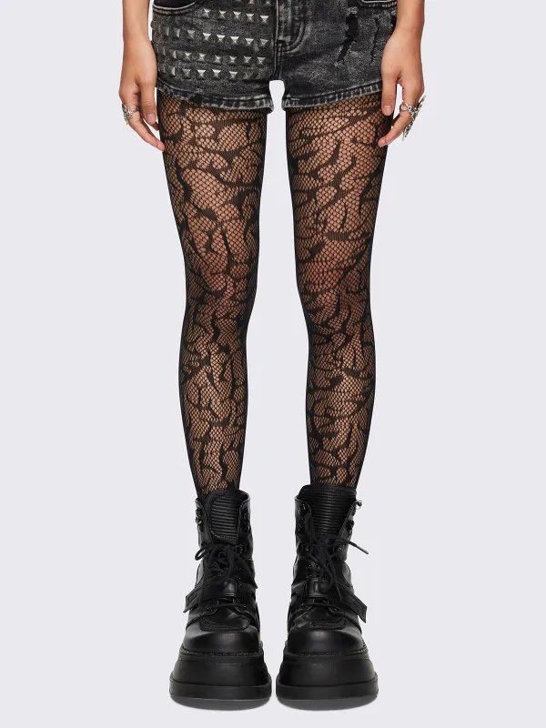 Sigilism Fishnet Tights sold by Minga London
