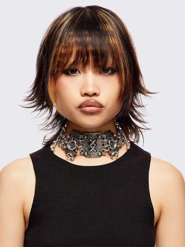 国内未入荷 Minga London - NEXUS O-RING CHOKER Nexus O-Ring Choker | Parallel