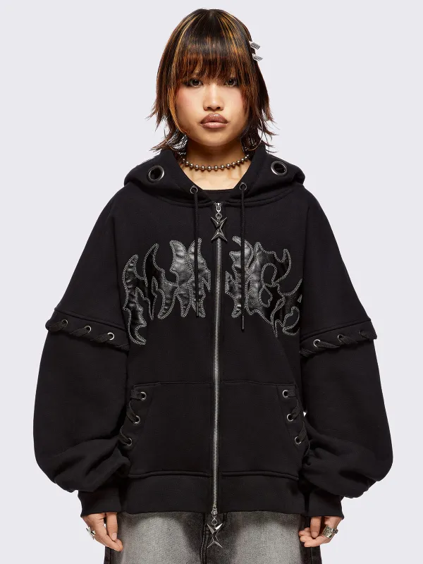 Threadeye Zip Up Hoodie sold by Minga London