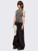Beck Eyelet Super Baggy Jeans sold by Minga London