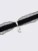 Cruel Lover Velvet Pendant Choker sold by Minga London
