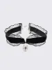 Cruel Lover Velvet Pendant Choker sold by Minga London