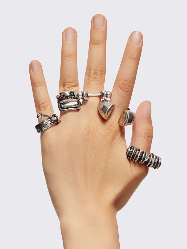 Fierce Ring Set sold by Minga London