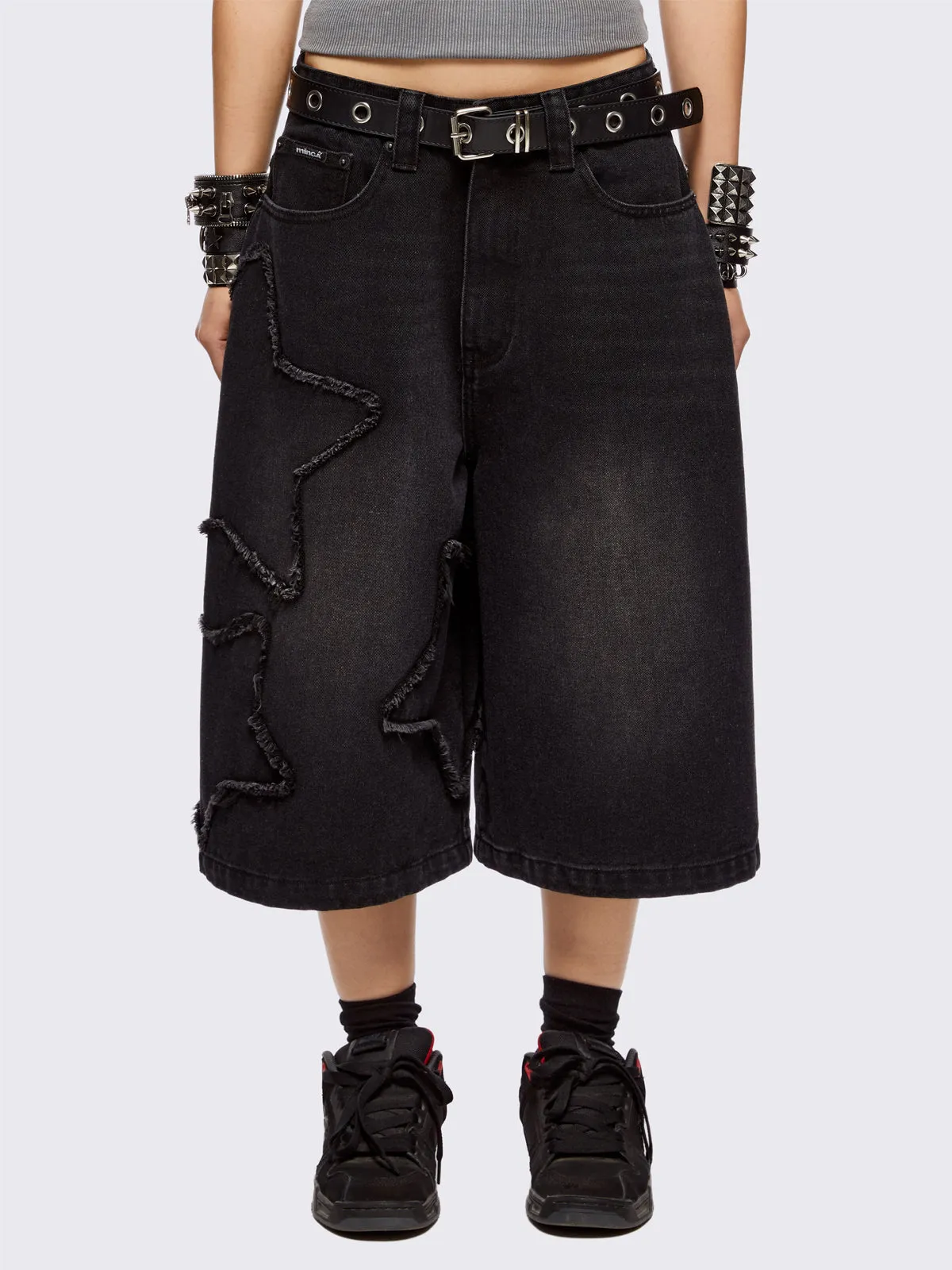 Starstruck Washed Jorts sold by Minga London