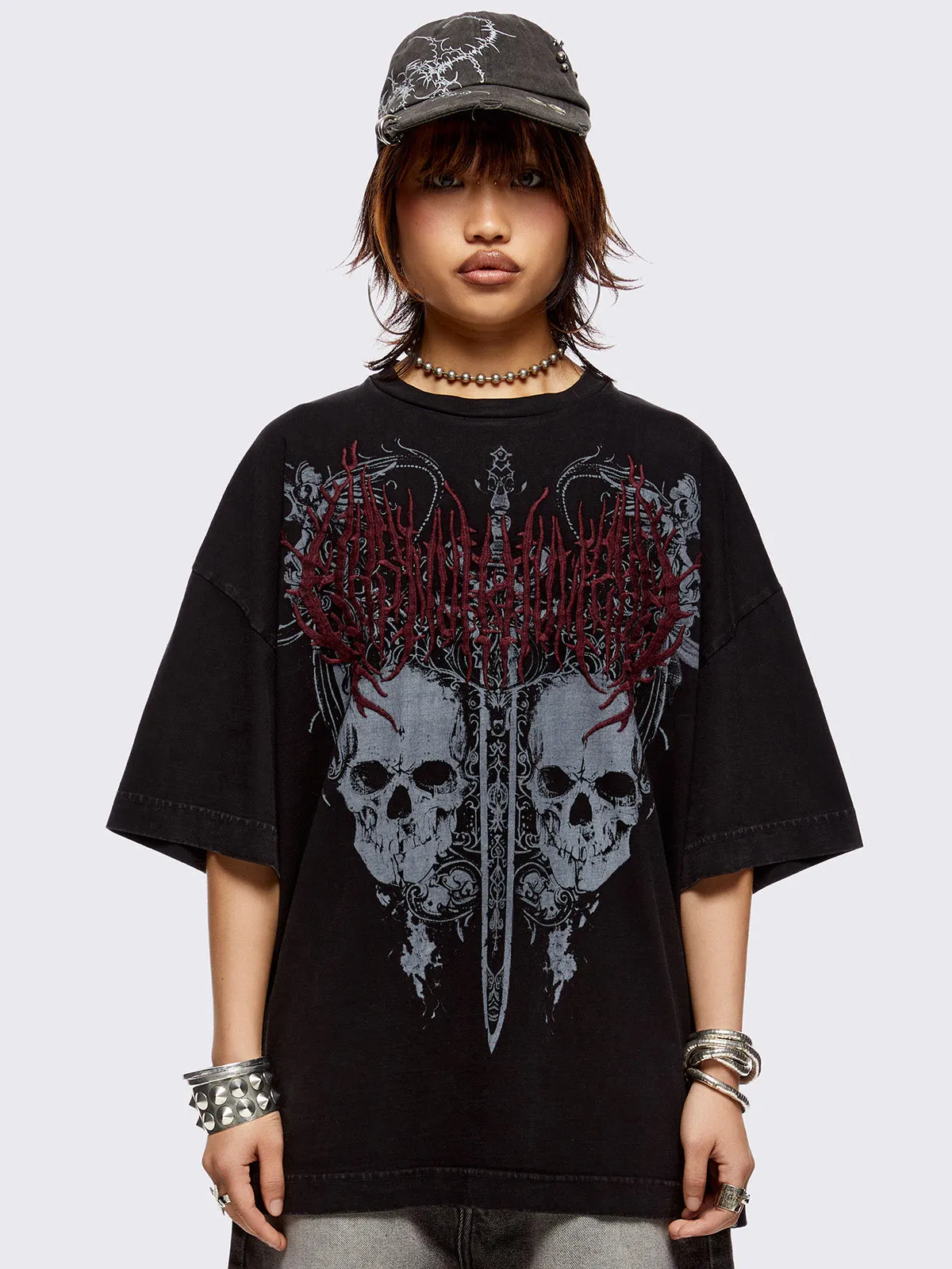 Infernus Washed T-Shirt sold by Minga London