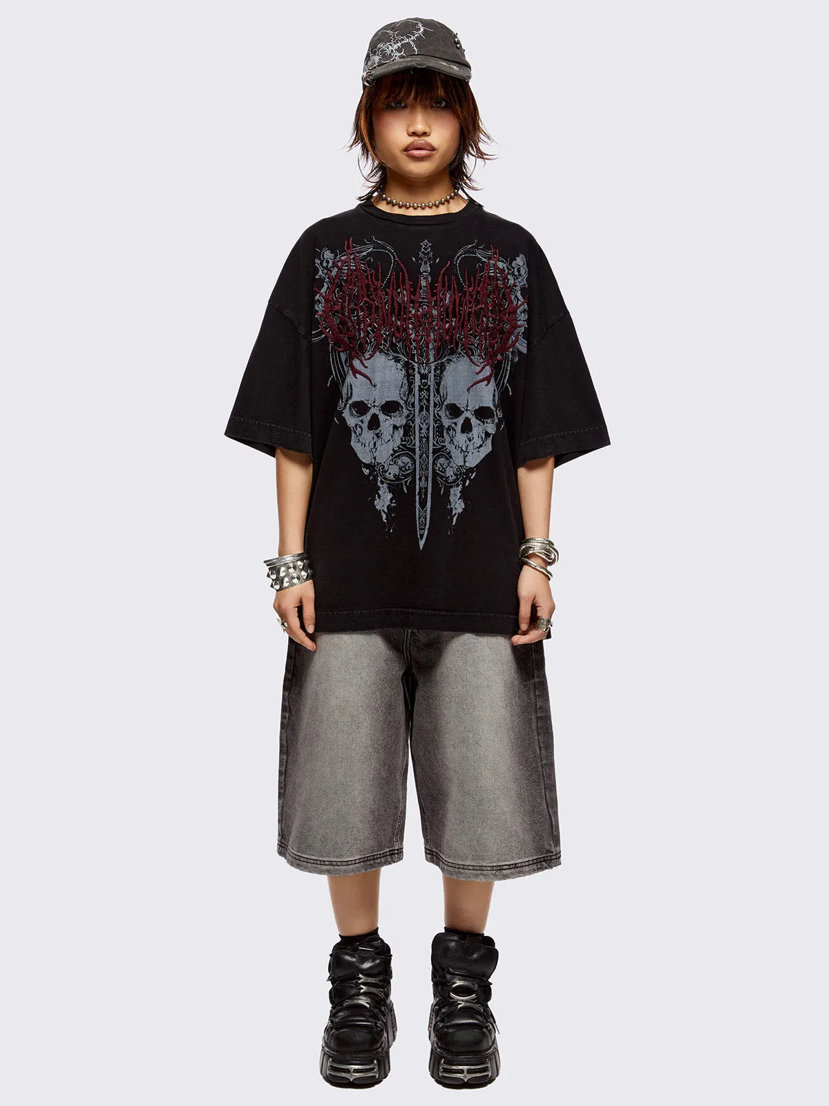 Infernus Washed T-Shirt sold by Minga London product image thumbnail 2
