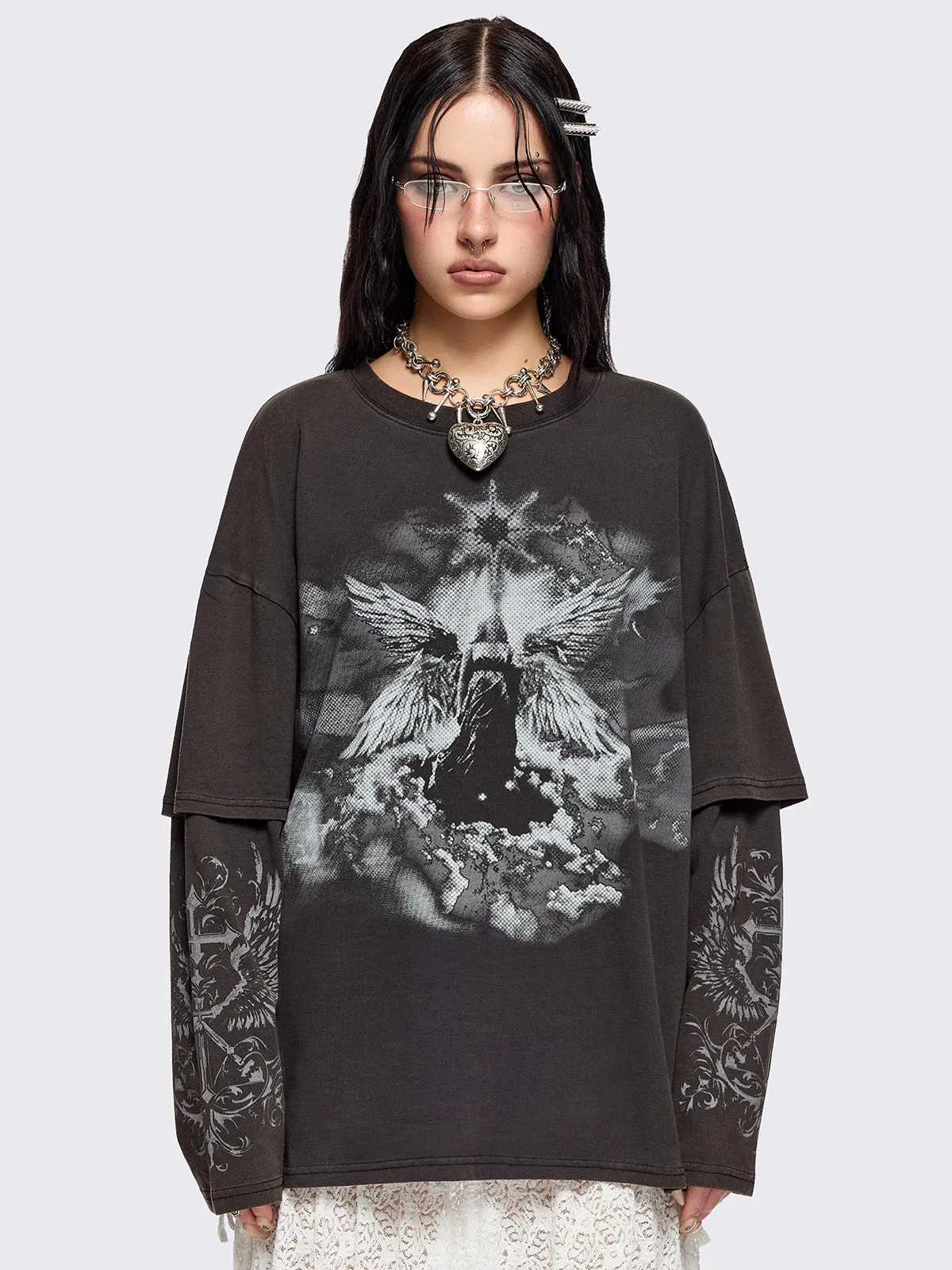 Sanctuary Layered T-Shirt sold by Minga London