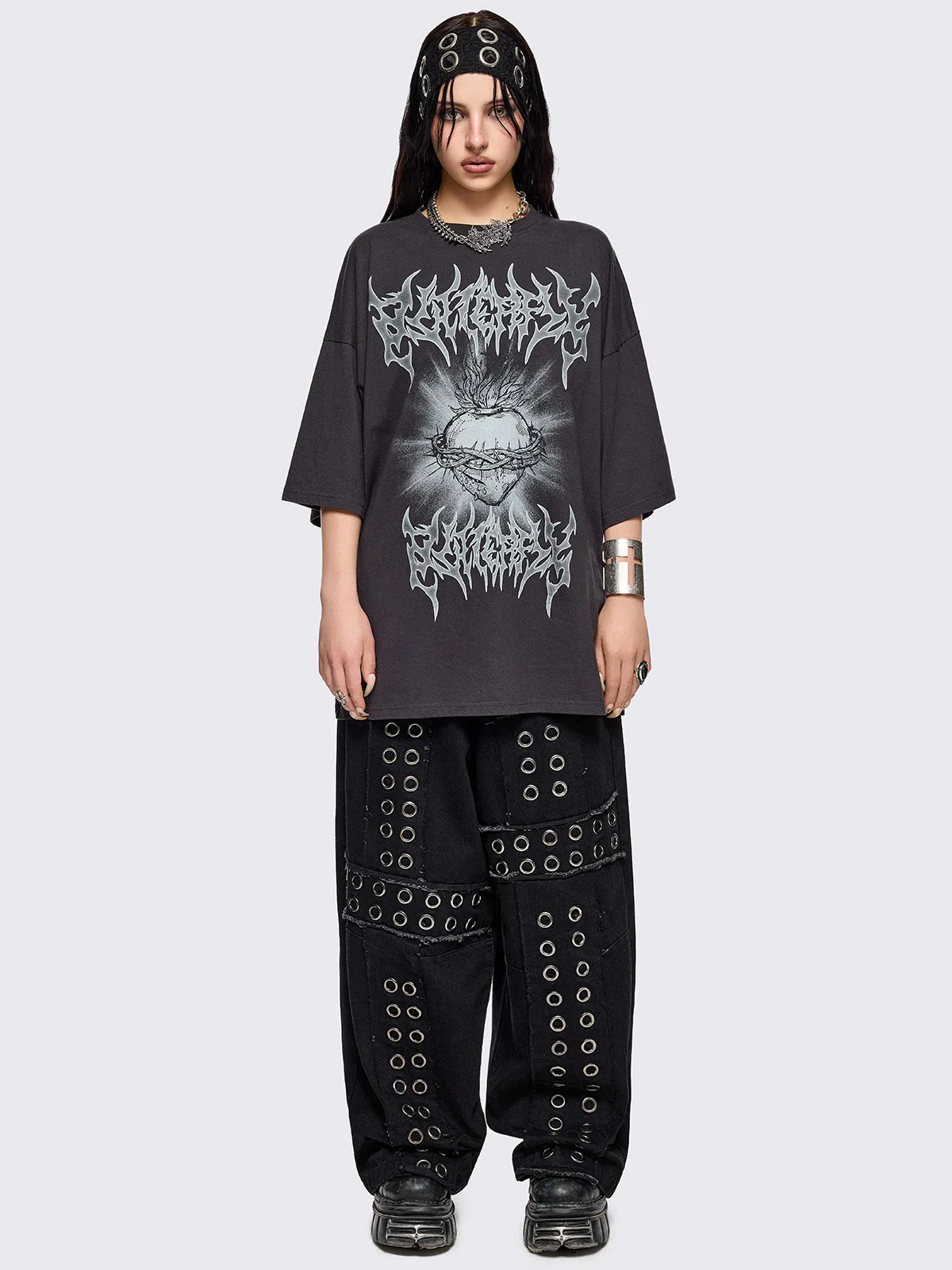 Sacred Heart T-Shirt sold by Minga London product image thumbnail 2