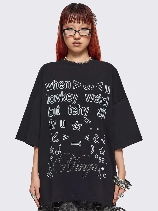 Lowkey Weird T-Shirt sold by Minga London